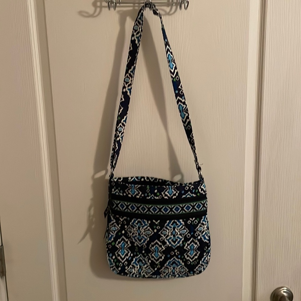 Vera Bradley Crossbody Bag Purse Navy Blue